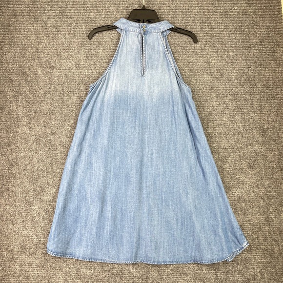 Cloth And Stone Halter Dress Women S Sleeveless A Line Pull On Casual Summer - Picture 3 of 9